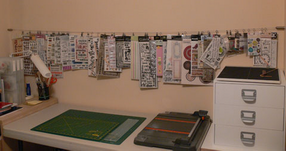 Scrapbook Room Organization
